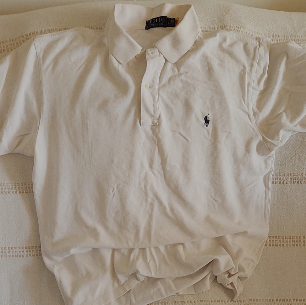 Polo by Ralph Lauren White Polo Shirt